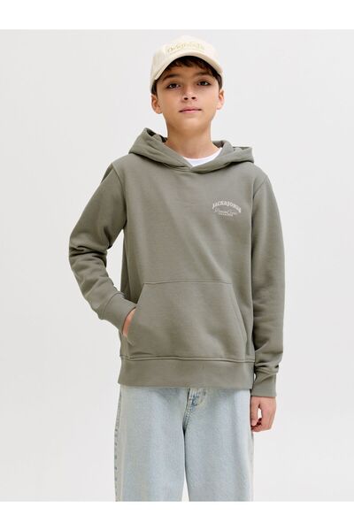 Jack & Jones Junior Kapuzenpullover Logo Kapuzenpullover Junior