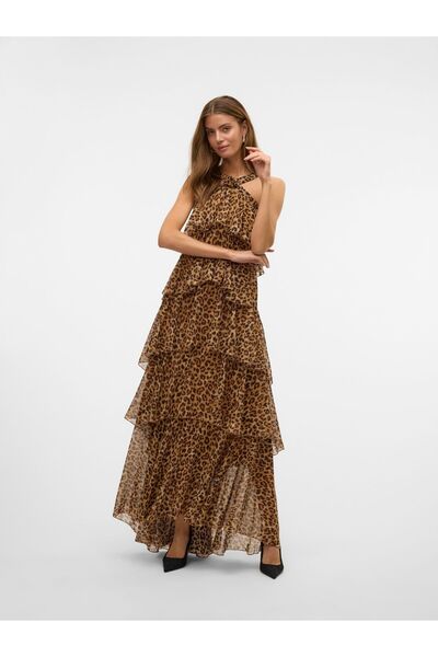 Vero Moda Parti-Kleid VMFELICIA Langes Kleid