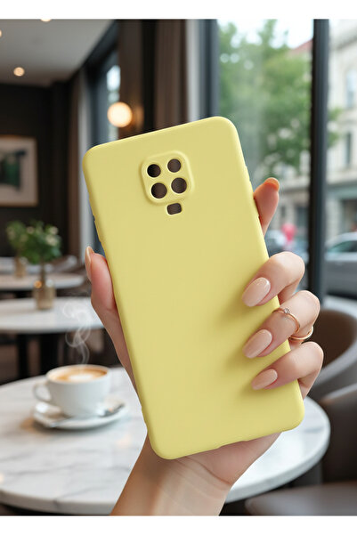 Hatreds Xiaomi Redmi Note 9 Pro Uyumlu İçi Kadife Mat Renkli Kamera Korumalı ...