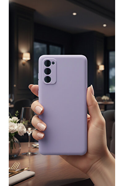 Hatreds Samsung Galaxy S20 FE Uyumlu İçi Kadife Mat Renkli Kamera Korumalı Kı...
