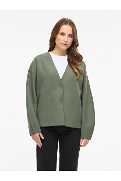 VILA Jacke VIJUICE V-Ausschnitt