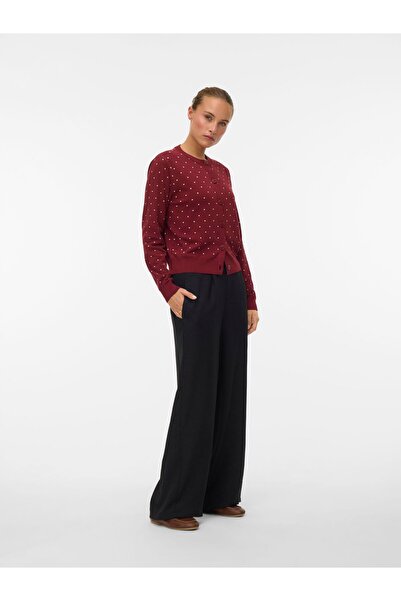 Vero Moda Hose VMMELANEY Hohe Taille Hose