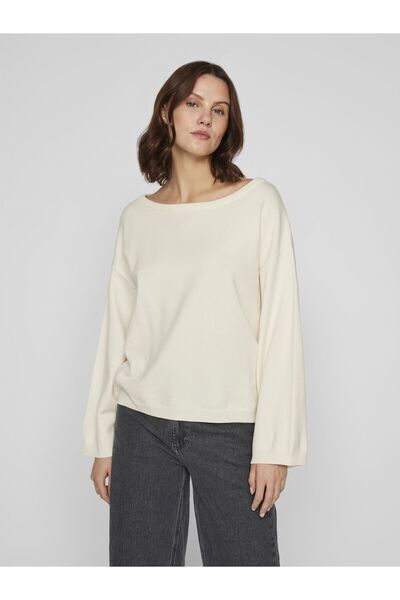 VILA Strickpullover Langarm