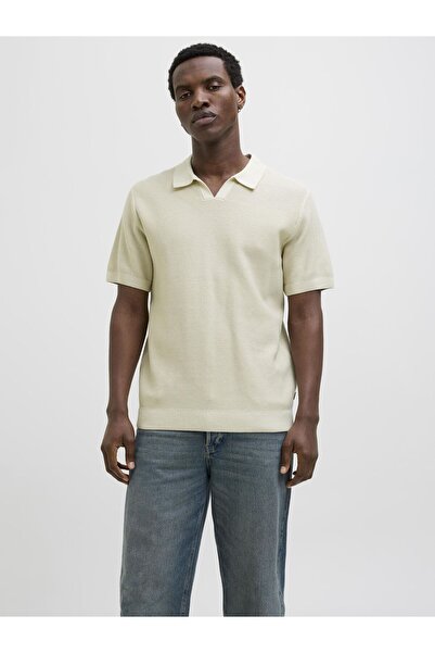 Jack & Jones Premium Gestricktes Polo Einfarbig Gestricktes Polo