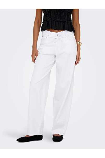 ONLY Straight-Fit jeans ONLGIANNA Mittlere Taille Ballon Schnitt Jeans