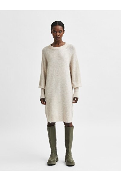 Selected Femme Strickkleid Lange Ärmel
