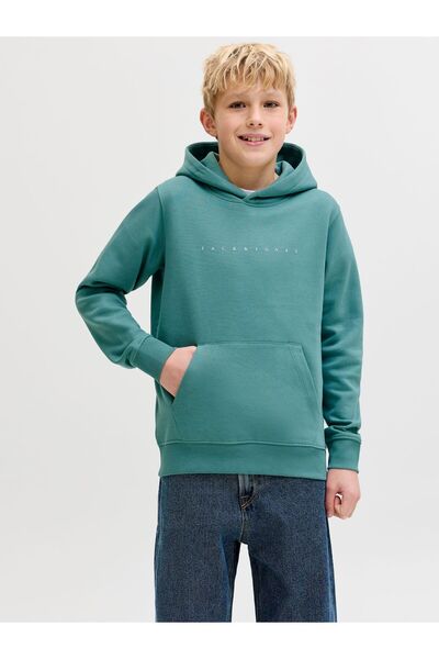 Jack & Jones Junior Kapuzenpullover Logo Kapuzenpullover Junior