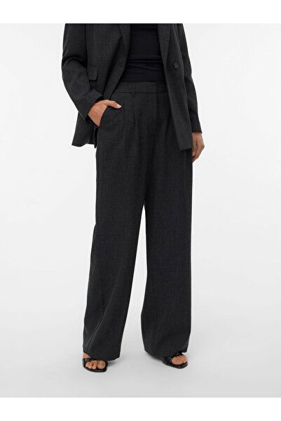 Vero Moda Hose mit weitem Beinschnitt VMBESTIE Mittlere Taille Hose