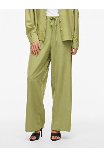 VILA Wide Leg Hose VIPRISILLA Mid-Waist