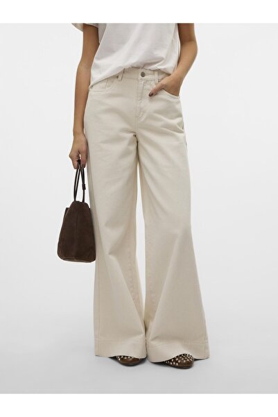 Vero Moda Weit geschnitten VMANNET Mid Rise Weiter Beinschnitt Jeans