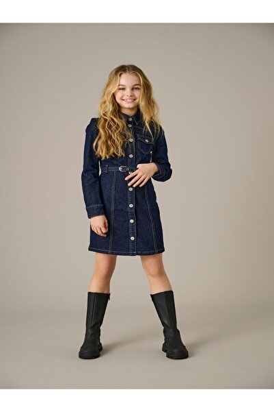 Kids Only Jeanskleid KOGMYTH Midikleid