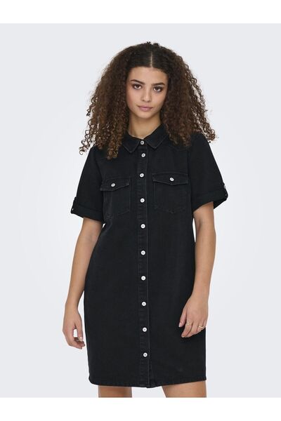 ONLY Jeanskleid ONLLISA Kurzes Kleid