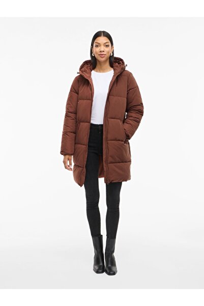 VILA Mantel VITRUST Kapuzen