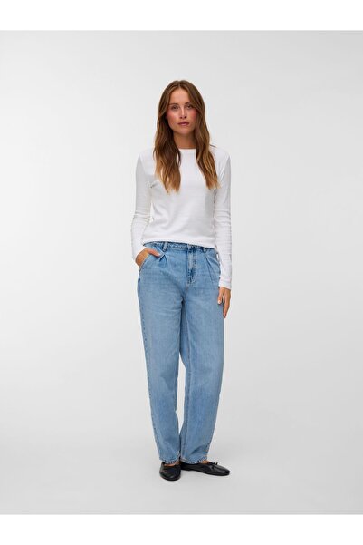 Vero Moda Straight fit jeans VMETNA High rise Barrel Fit Jeans