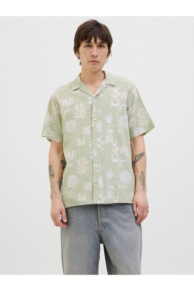 Jack & Jones Hawaii-Hemd Fit relaxat Hawaii-Hemd