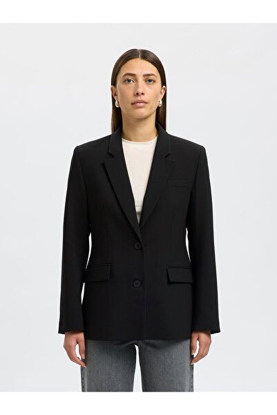 Selected Femme Einreihiger Blazer Klassischer
