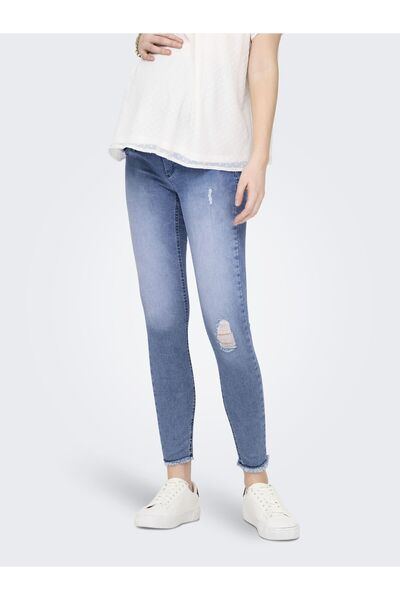 ONLY MATERNITY Skinny Jeans OLMBLUSH Mittlere Taille Skinny Fit Jeans