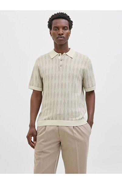 Jack & Jones Premium Gestricktes Polo Kariert Gestricktes Polo