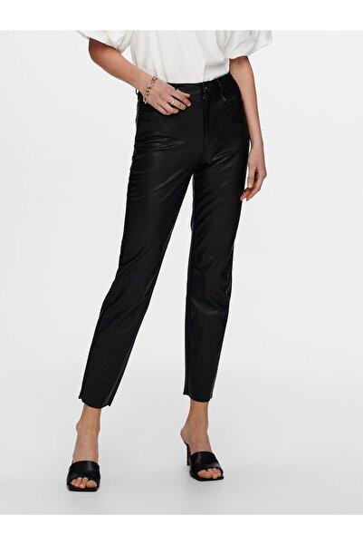 ONLY Kunstlederhosen ONLEMILY Normal geschnitten Kunstlederhosen
