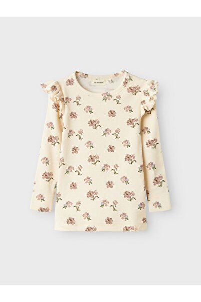 Lil' Atelier Oberteil mit langen Ärmeln Slim Fit