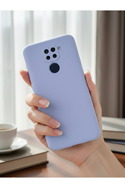 Hatreds Xiaomi Redmi Note 9 Uyumlu İçi Kadife Mat Renkli Kamera Korumalı Kılı...