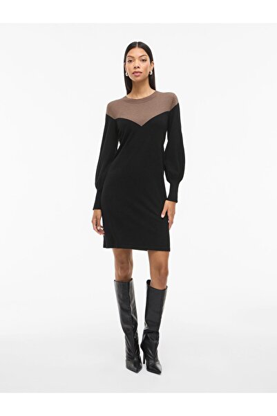 VILA Minikleid VIKERRY Pletené