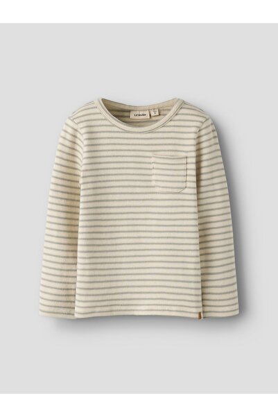 Lil' Atelier Oberteil mit langen Ärmeln Slim Fit