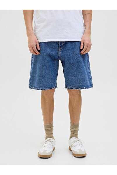 Jack & Jones Τζιν-σορτς με φαρδιά γραμμή