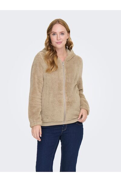 ONLY MATERNITY Teddyfell Jacke OLMNEWANNA Teddyfell Jacke