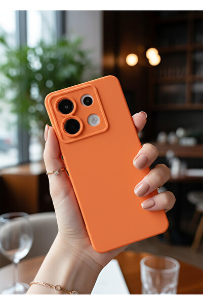 Hatreds Xiaomi Redmi Note 13 Pro 5G Uyumlu İçi Kadife Mat Renkli Kamera Korum...