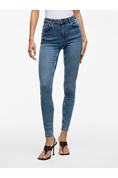 VILA Skinny Fit Jeans VISARAH Mid Waist