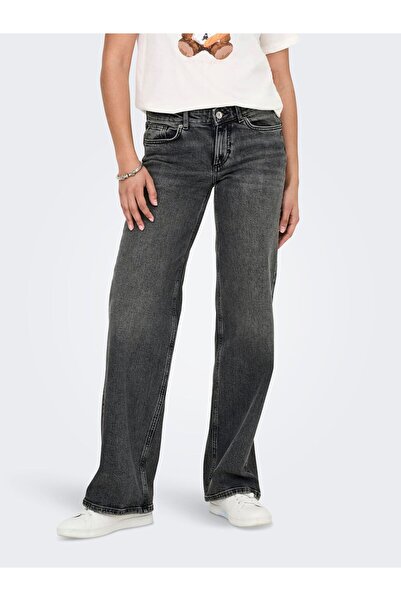 ONLY Weitem ile Kot Bein ONLJUICY Niedrige Taille Weiter Beinschnitt Jeans