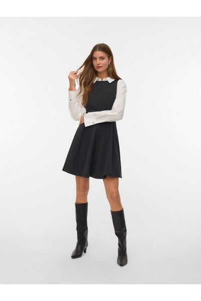 Vero Moda Kleid mit Schößchen VMBESTIE Kurzes Kleid