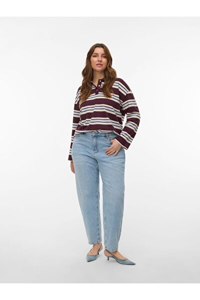 Veromoda Curve Mom Jeans VMCTESSA Hohe Taille Hohe Taille Jeans