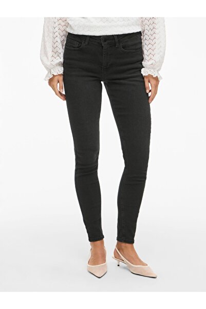 VILA Skinny Fit Jeans VISARAH Mid Waist