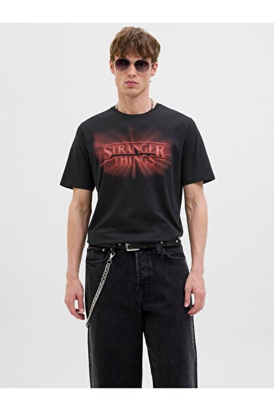 Jack & Jones Tričko s potlačou Stranger Things