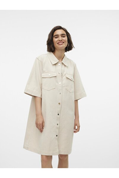 Vero Moda Jeanskleid VMFENJA Kurzes Kleid