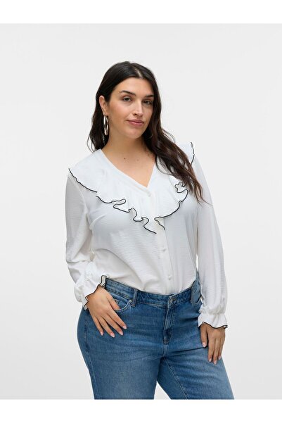 Veromoda Curve Bluse VMALVA Top