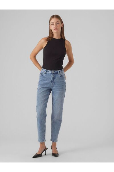 Vero Moda Mom Jeans VMLINDA Hohe Taille Hohe Taille Jeans