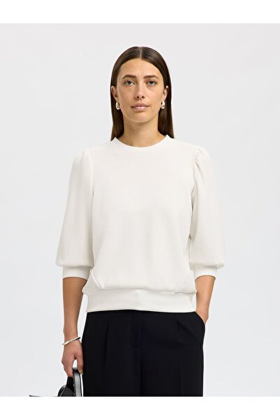Selected Femme Sweatshirt Puffärmel