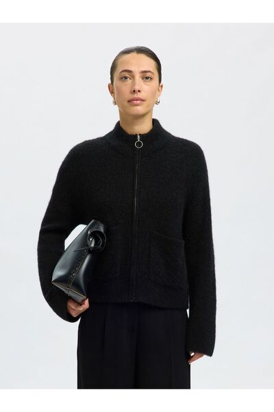 Selected Femme Strickjacke Wollgemisch