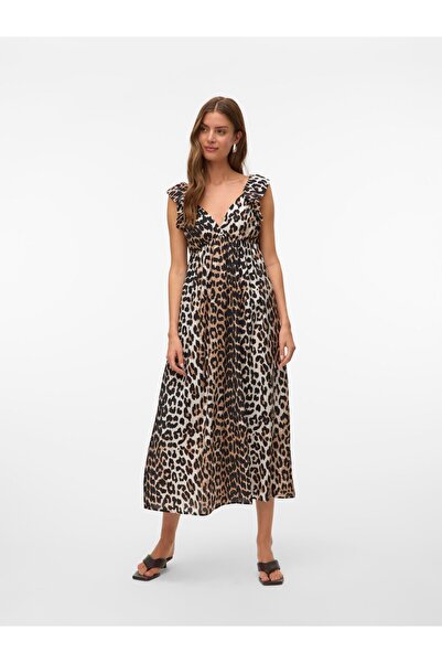 Vero Moda Kleid VMJOSIE Langes Kleid