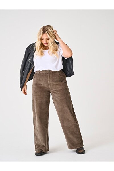 Only Carmakoma Hose mit weitem Beinschnitt CARHOPE Weiter Beinschnitt Hose mi...