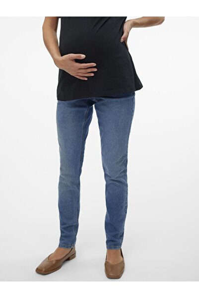 Mama Licious Umstandsjeans mit Skinny Fit Umstands-jeans