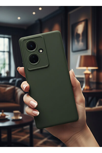 Hatreds Vivo V29 Lite Uyumlu İçi Kadife Mat Renkli Kamera Korumalı Kılıf - Ko...