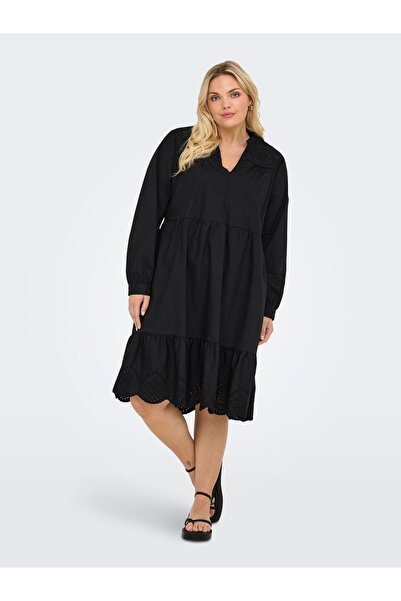 Only Carmakoma Kleid CAROLIVIA Kurzes Kleid