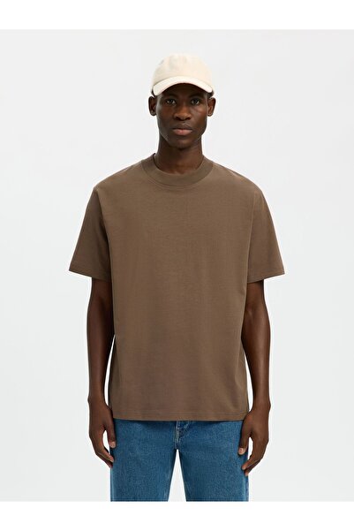 SELECTED T-Shirt Relaxed Fit Kurzarm