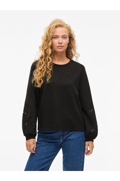 VILA Langärmeliges Sweatshirt VISANDY Rundhals