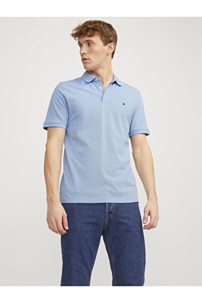 Jack & Jones Μονόχρωμο Πόλο Σερφάρι "
