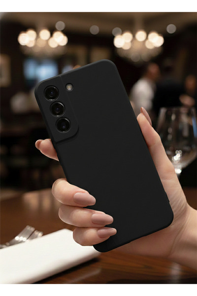 Hatreds Samsung Galaxy S22 Plus Uyumlu İçi Kadife Mat Renkli Kamera Korumalı ...